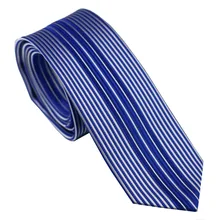 Lammulin галстуки мужские обтягивающие галстук дизайн уникальный Королевский синий с серебряной вертикальной полосой микрофибры галстук модный тонкий галстук 6 см