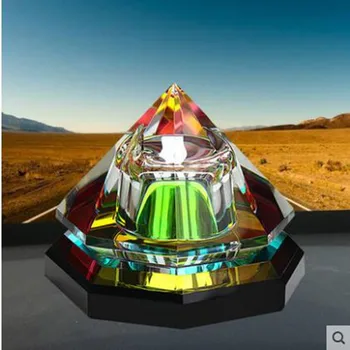 

Beautiful crystal crafts, home office desktop decorations, Christmas birthday presents, tourist souvenirs, Egyptian pyramid mode