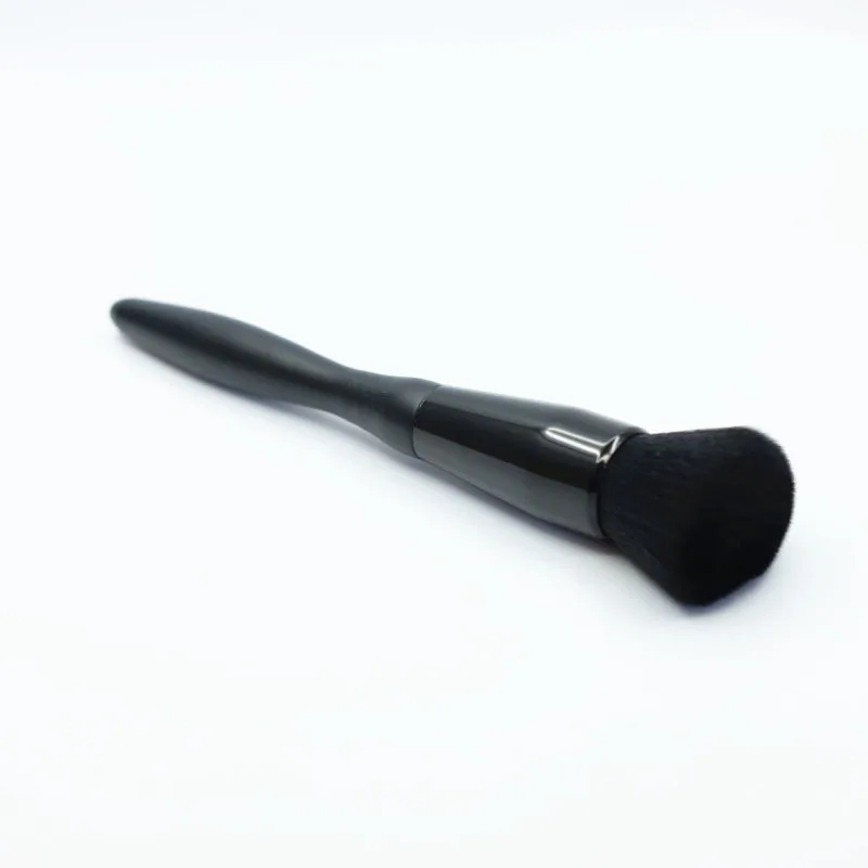

1pcs Gourd Foundation Makeup Brush Black Handle Powder Blend Blush Makeup Tool Multifunctional Beauty... ink