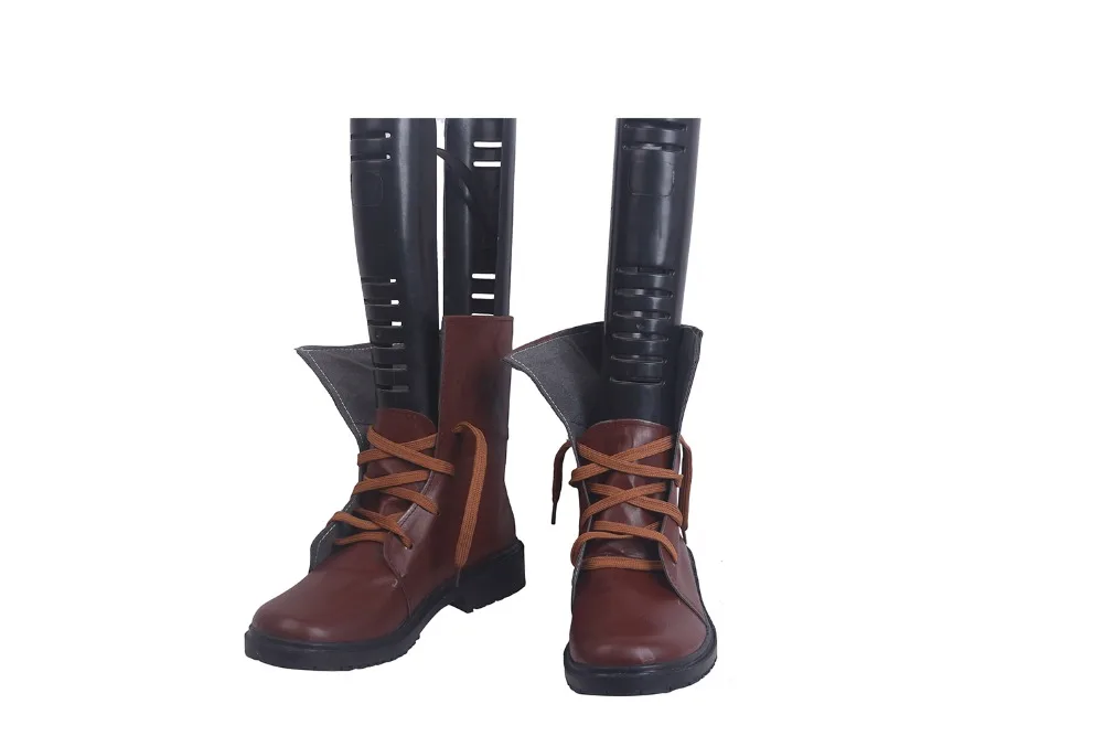 RWBY Oscar Pine Cosplay Boots Brown Shoes Custom Made (4)