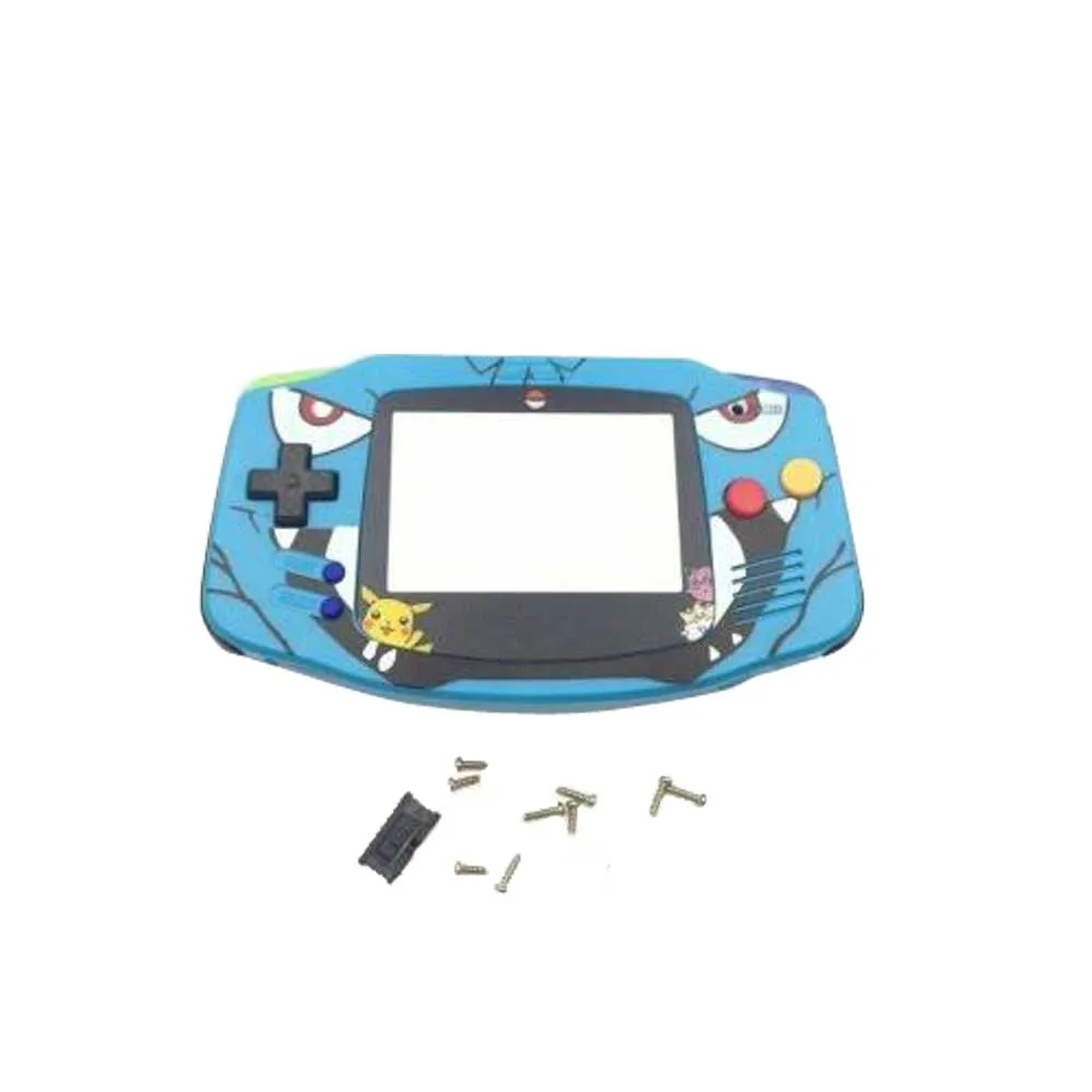 

Cartoon Limited Edition Housing Shell replacement for Gameboy Advance for GBA Game Console Cover Case
