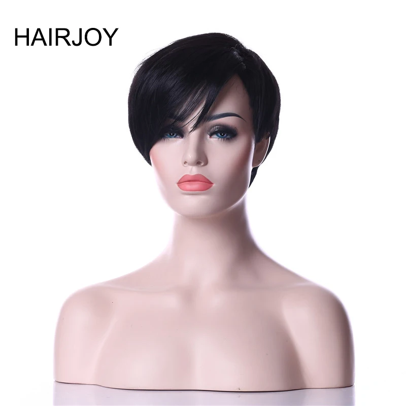 Skup HAIRJOY Woman peruki syntetyczne naturalne czarne włosy peruka 6 kolorów dostępne darmowa wysyłka