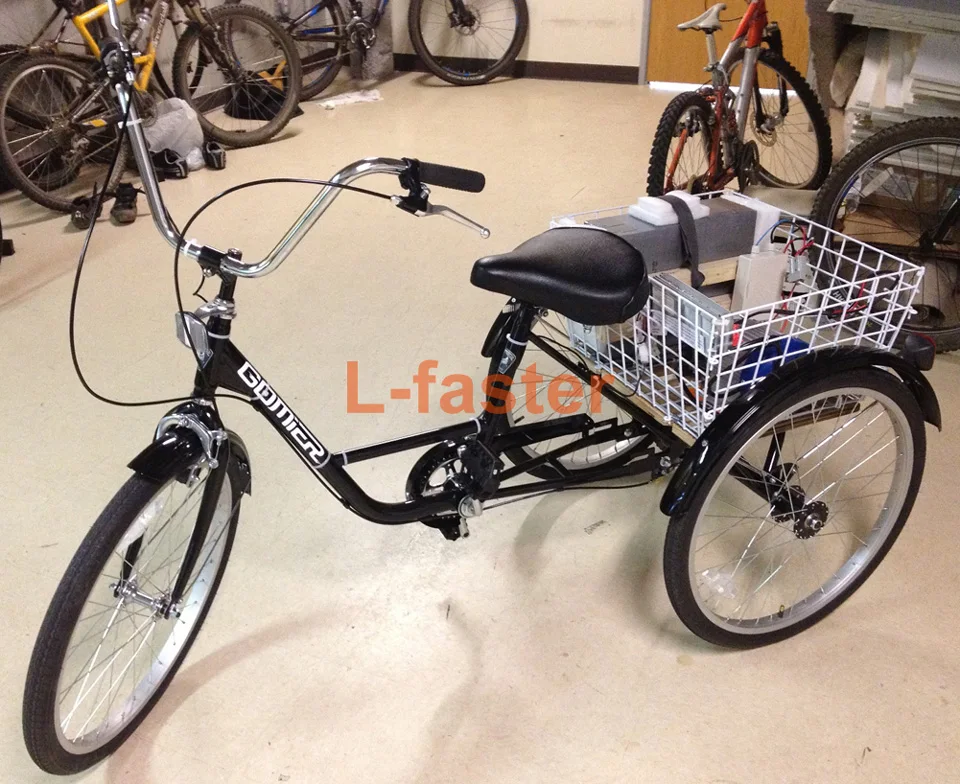Top 48V 500W ELECTRIC MOTORIZED TRICYCLE ELECTRIC PEDICAB MOTOR KIT ELECTRIC 60V 750W ELECTRIC TRIKE RICKSHAW ENGINE CONVERSION KIT 17
