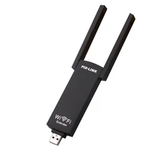 USB 2,0 беспроводной WiFi повторитель 300 Мбит/с усилитель сигнала 802.11n/b/g двойная антенна Wifi усилитель LV-UE02 WiFi расширитель диапазона