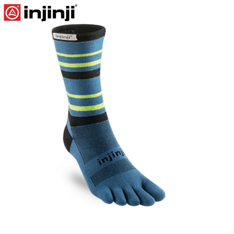 

Injinji Toe Socks 2019 Run Lightweight Crew Five-finger running socks men