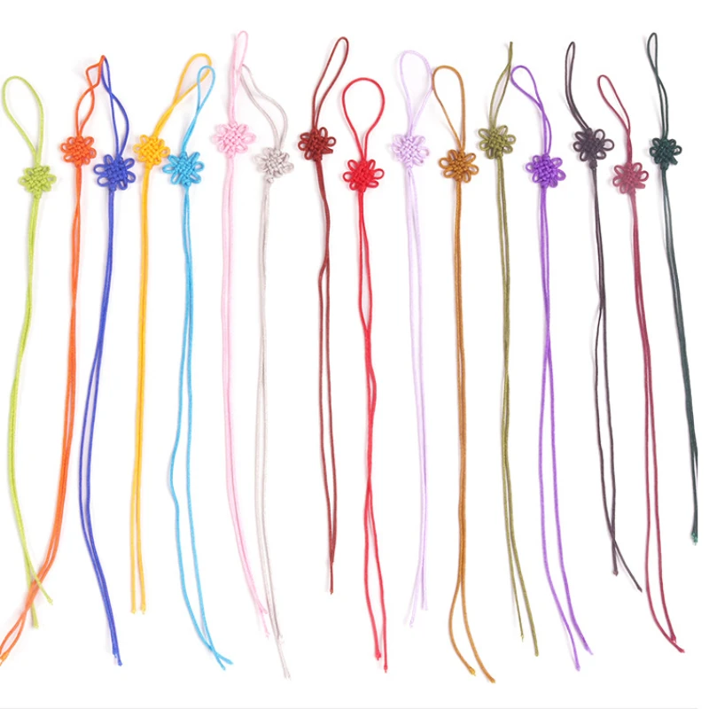 

50PC Mini Chinese Knots Tassels Pendant Accessories Home Textile Curtain Clothing Tassel Handicraft Rope DIY Decorative Material