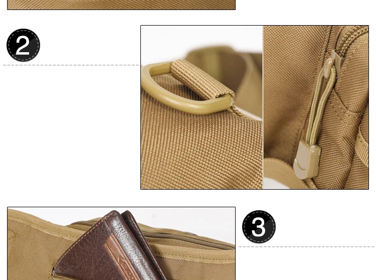 600D waterproof Oxford fabric Climbing Bags Outdoor Military Tactical Waist Pack Molle Camping Hiking Pouch Bag (6)