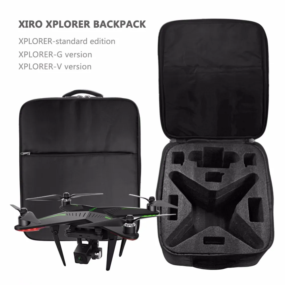

For Zero Explorer hard shell waterproof case XIRO Explorers Special backpack Axis helicopter Protection box for UAV VS DJI bag