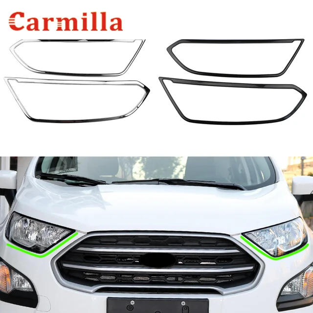 For Ford New Ecosport 2018 2019 Accessories LHD RHD 2x Car Front