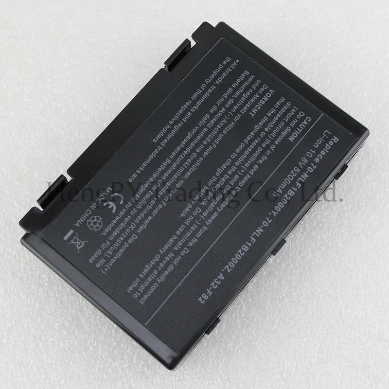 4400mAh аккумулятор для ноутбука Asus A32 F52 F82 K40 K40in K50 K50in k50ij K50ab K51 K60 K61 K70 P81 X5A X5E X70