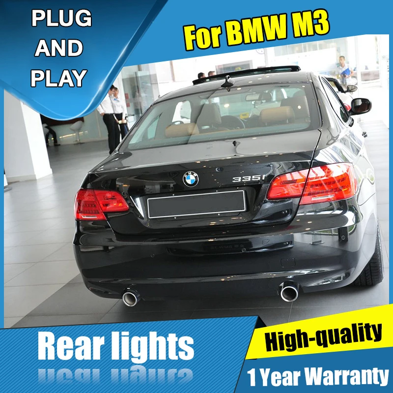 Светодиодный задний фонарь в сборе, автомобильный Стайлинг для BMW M3, задний светильник s 2008-2013 для E92 E93 330 325, задний фонарь, СВЕТОДИОДНЫЙ DRL+ тормоз+ парковочный светильник