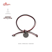 Aladdin ID браслет из нержавеющей стали для женщин и мужчин Многоцветный Веревка регулируемый шнур браслет DIY ручной работы семья дружеский подарок