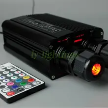 Оптоволоконный светильник 32 Вт RGBW led box двигатель Беспроводной RF пульт дистанционного управления для оптического волокна светильник ing украшения