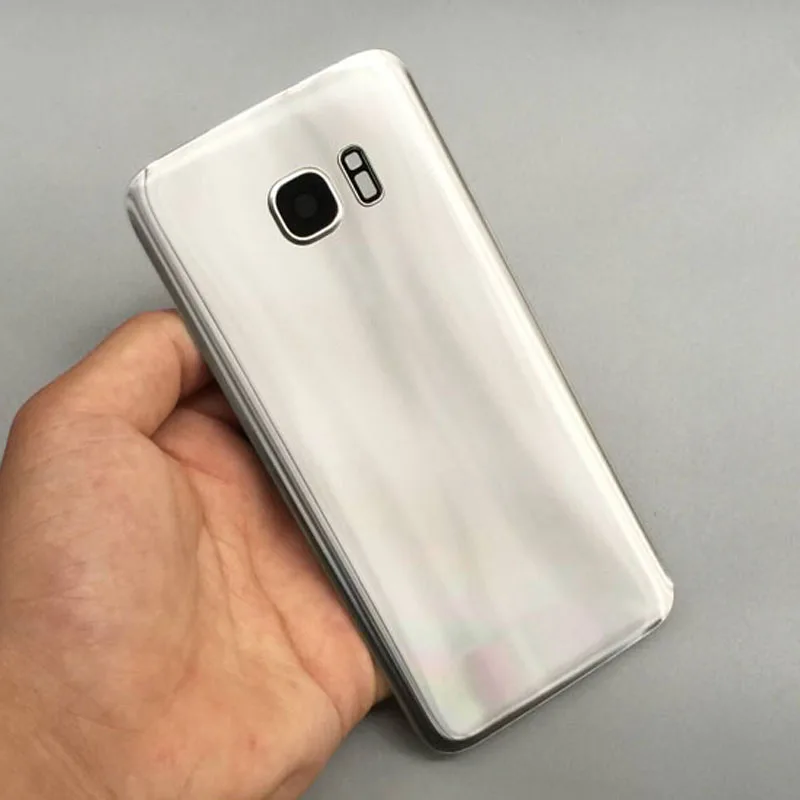 Для Samsung Galaxy S7 Edge G935 G930 задняя крышка для аккумулятора запасные части корпуса