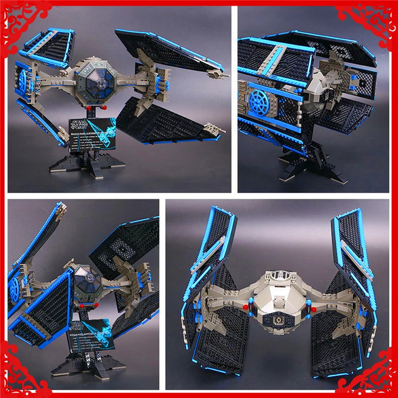 

LEPIN 05044 Star Wars Limited Edition TIE Interceptor Building Block Compatible Legoe 703Pcs Educational Toys For Children