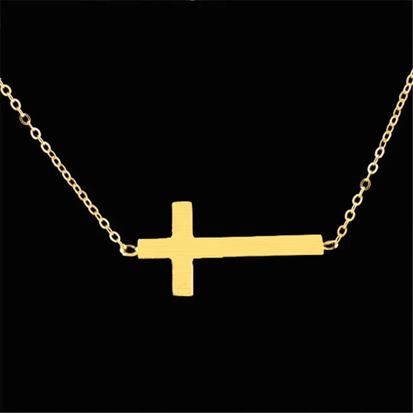 Золотая Цепь Ювелирных Изделий Вокруг Шеи Final Fantasy Женщины Collares Mujer Kors Крест