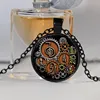 Collier avec symboles de Reiki, 1 pièce, design Steampunk, pendentif, Photo en verre, cabochon ► Photo 3/6