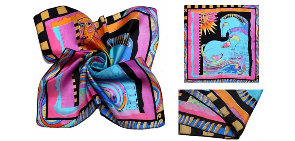 Square Silk Scarf (12)