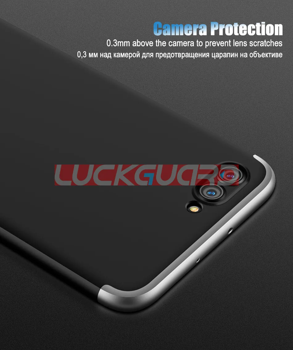 LuckGuard для huawei P8 P9 P10 Lite Plus Ультратонкий Жесткий PC теплоотвод чехол для телефона чехол для huawei Honor 8 9 10 Lite 7A