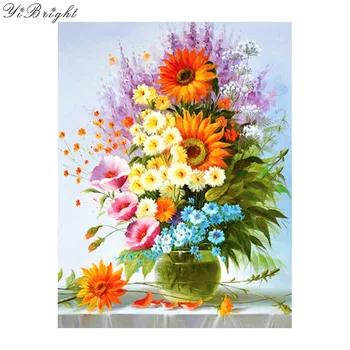 

Diamond Embroidery,Sunflower,Hobby and Craft,DIY 5D,Full Square,Diamond Painting,Cross Stitch,Floral Series,Handmade Gift YQ