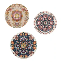 Datura дизайнерские мягкие креативные нежные круглые ковры для гостиной, спальни, коврики для чистки ковров, для дома, напольный коврик, модные коврики