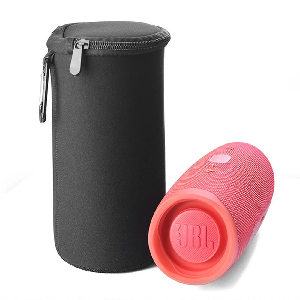 Nueva funda protectora portátil suave para JBL Charge 4, funda de almacenamiento inalámbrica con Altavoz Bluetooth, bolsa de viaje|Accesorios de altavoces| - AliExpress