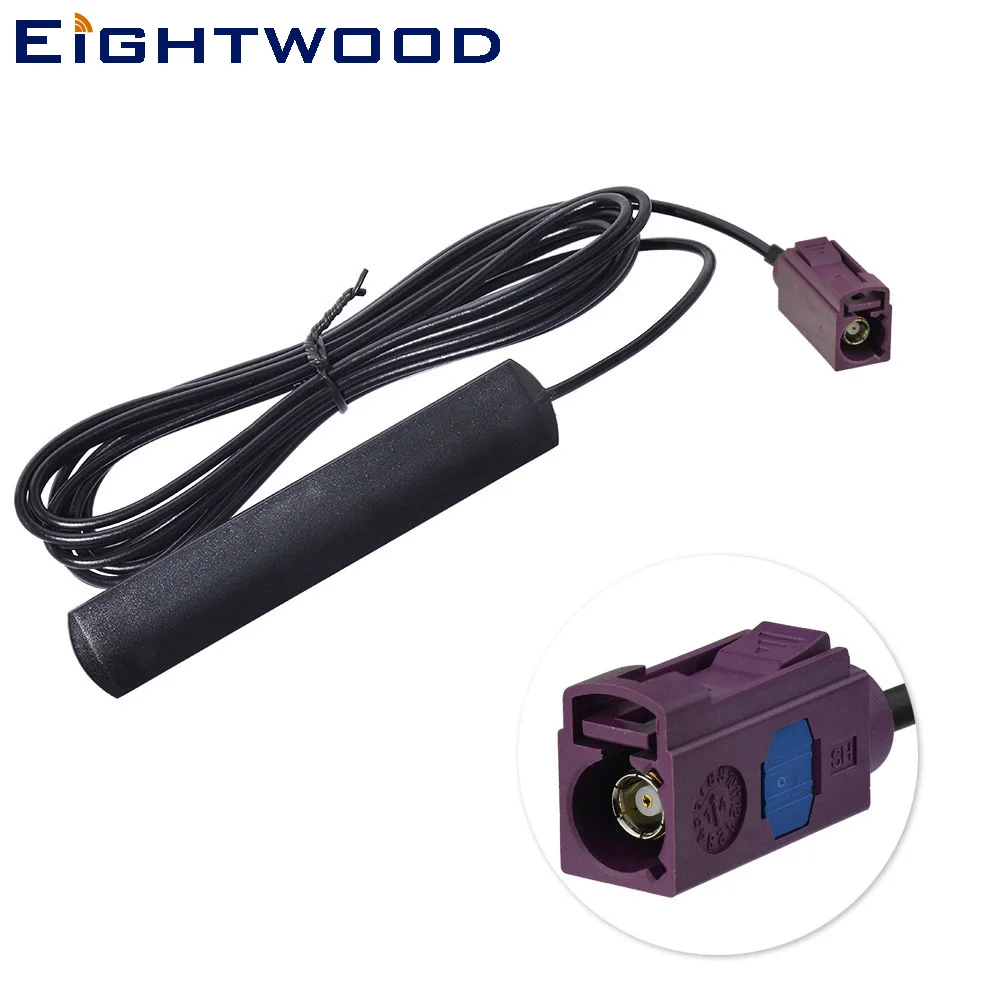 Eightwood 824-960 МГц 1710-1990 МГц CDMA/DCS/EDGE/GPRS/GSM/HSDPA/PCS/UMTS/WCDMA антенна 2dbi Fakra разъем стекло Монтажная антенна