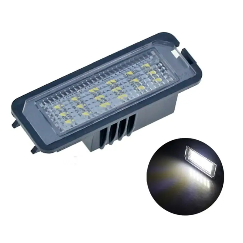 2x18SMD без ошибок светодиодные лампы номерного знака V ~ W Golf MK4 MK5 MK6 Passat Po. lo CC Eos