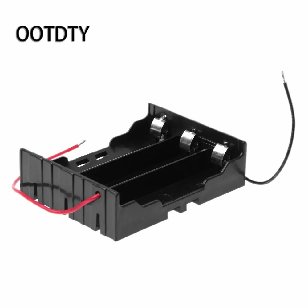 OOTDTY DC 11 1 В 3x18650 серии батареи держатель коробка ящик для хранения Контейнер с
