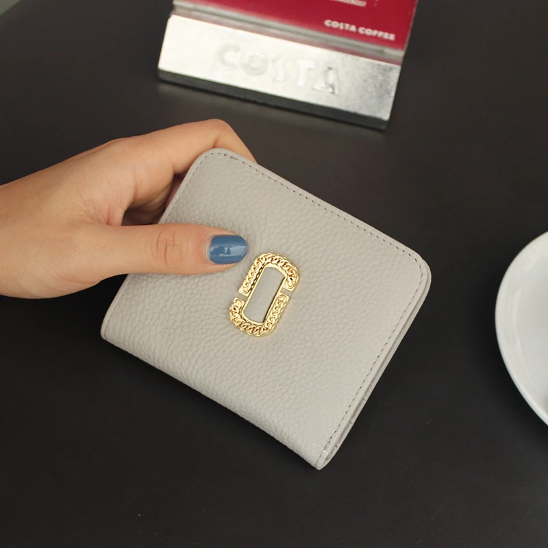 

2018 Polyester Sale Coin Pocket Solid Zipper New Minimalist Ladies Slim Short Wallet, Women's Leather Clasp Mini Wallet Wallet.