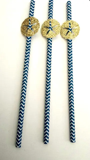 Nautical Paper Straws Sand Dollar Ocean Beach Wedding Bachelorette Nautical Paper Straws Sand Dollar Ocean Beach Wedding Bachelorette Party Bridal Shower Baby Showers