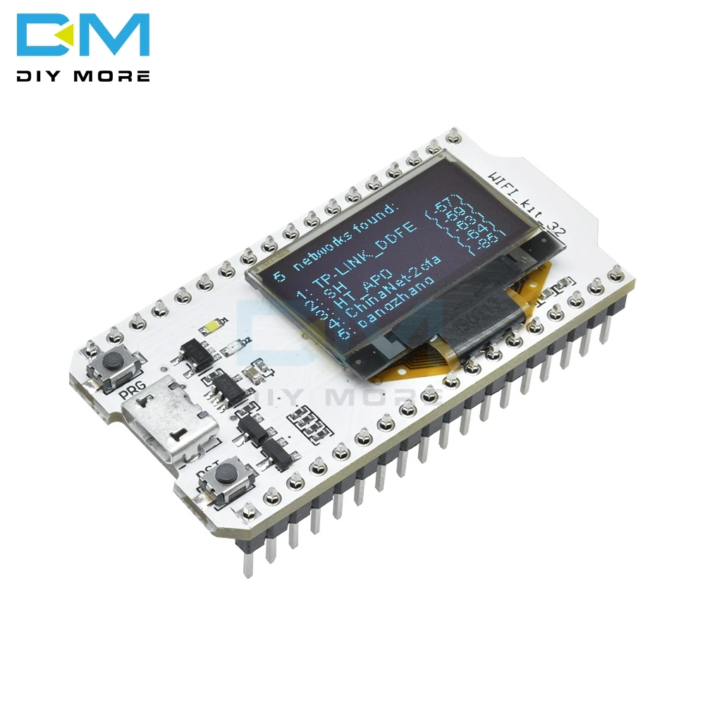 CP2102 ESP32 0 96 дюйма синий OLED цифровой дисплей Bluetooth Wi Fi беспроводной 32 модуля плата