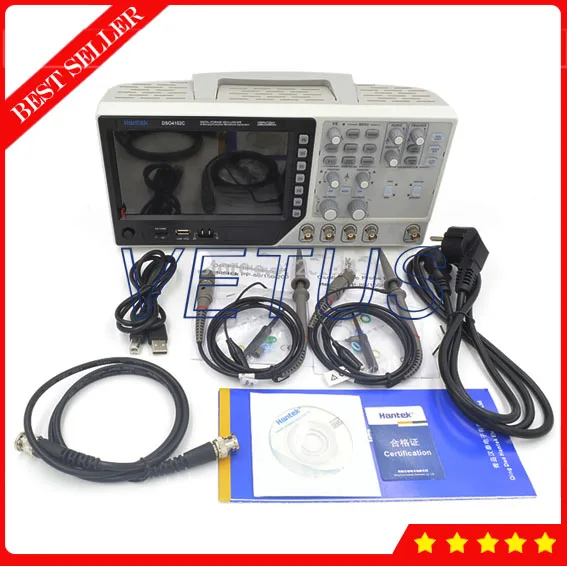 Hantek DSO4102C usb spectrum analyzer with oscilloscope pcin