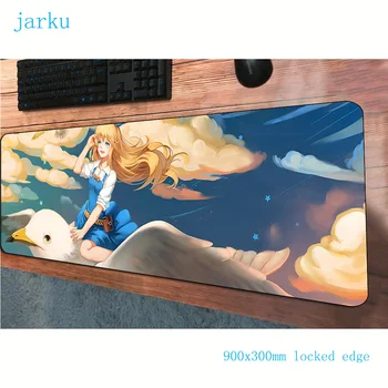 

alice mousepad 900x300x3mm thick gaming mouse pad gamer mouse mat pads game computer locked edge padmouse laptop play mats