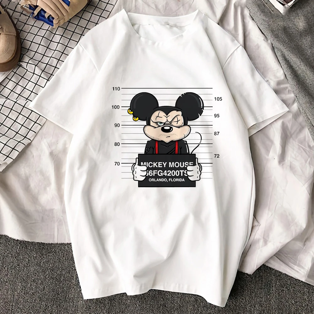 

Luslos New Arrival Lovely Women T-shirts Minnie Mouse Ear Shirt Girl Tumblr Tee Hipster Vintage T shirt Cute Holiday Casual Tees