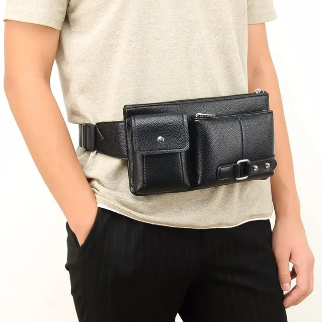 Luxury Handbags Men Bags Designer Waist Bag Busineww Packs Male Belt