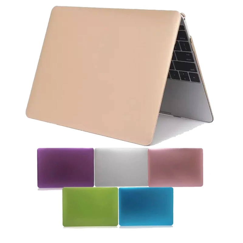 Металлический модный металлический цветной Жесткий Чехол для Apple Macbook Pro 13 15 retina с
