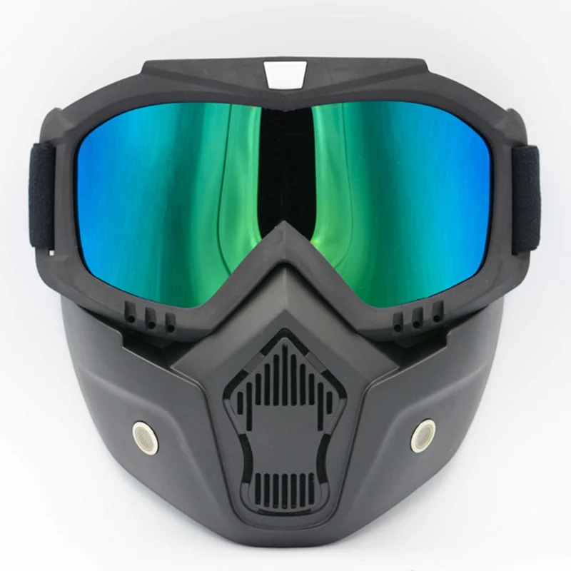 

Professional Retro Motorcycle Helmet Goggle Mask Vintave Mask Open Face Helmet Cross Helmet Goggle 5 color available CE Approved