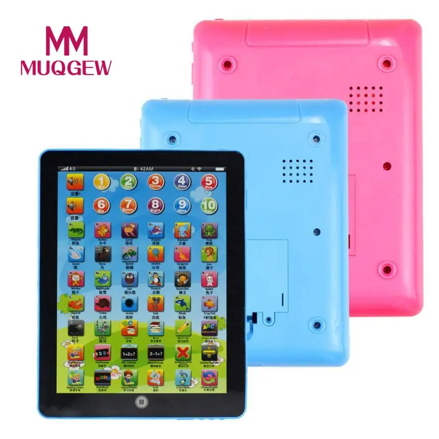 

Modern Child Kids Computer Tablet Chinese English Learning Study Machine Toy Learning Machine Educational Toys drop ship #M