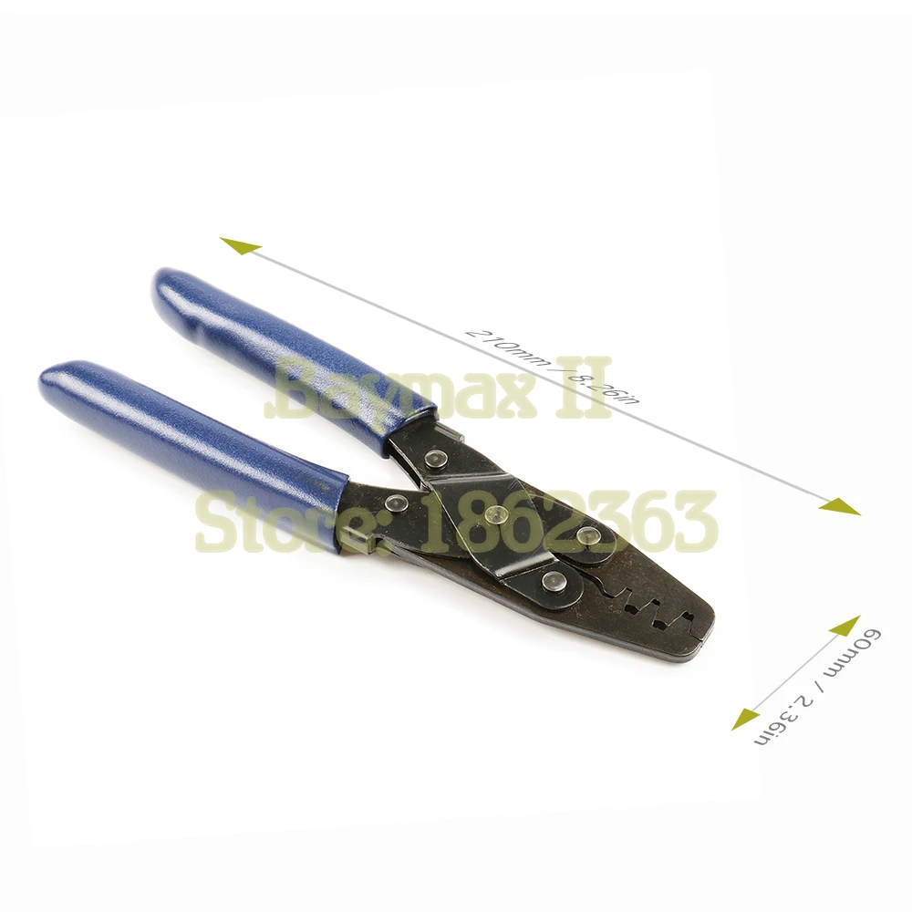 Инструмент для обжима DR 1/2 щипцы Molex Style DELPHI AMP TYCO Terminals с открытым цилиндром 24 14 AWG (1