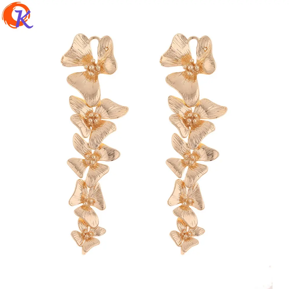 

Cordial Design 20Pcs 16*58MM Jewelry Accessories/Earrings Connectors/Genuine Gold Plating/DIY Making/Hand Made/Earrng Findings