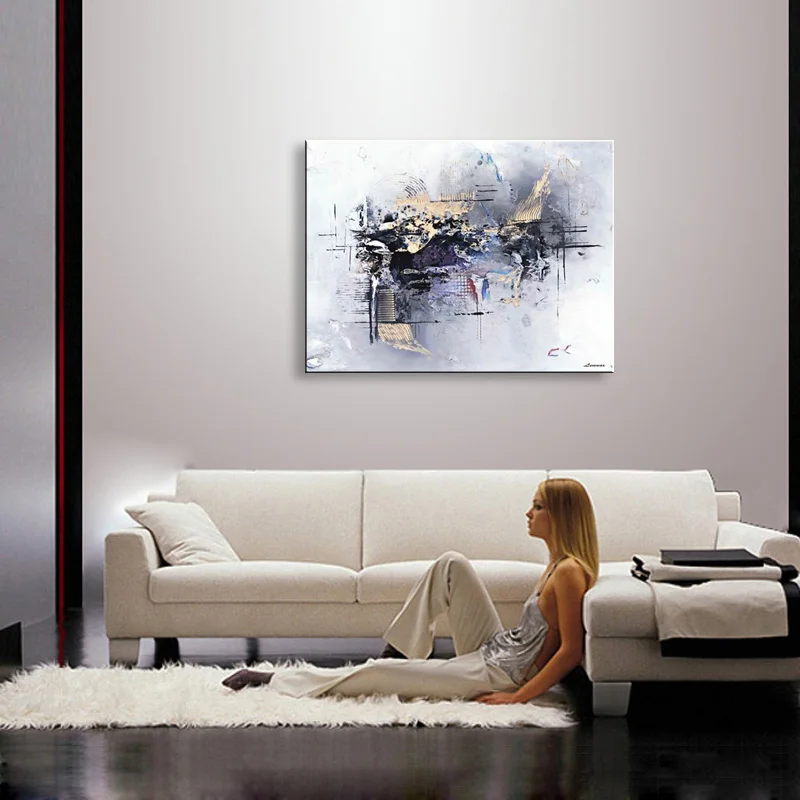 handmade-oil-painting-on-canvas-modern-100-Best-Art-Abstract-oil-painting-original-directly-from-artis (2)