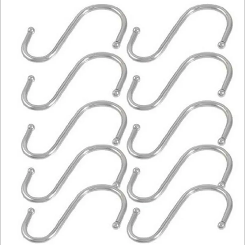Jual Lkqbbsz 5 Pcs Stainless Steel Perak S Hook Dapur Rak Gantungan Daging Daging Pengering Gantung Pot Pan Rail Online Lkqbbsz 5 Pcs Stainless Steel Perak S Hook Dapur Rak Gantungan Daging Daging Pengering Gantung Pot Pan Rail