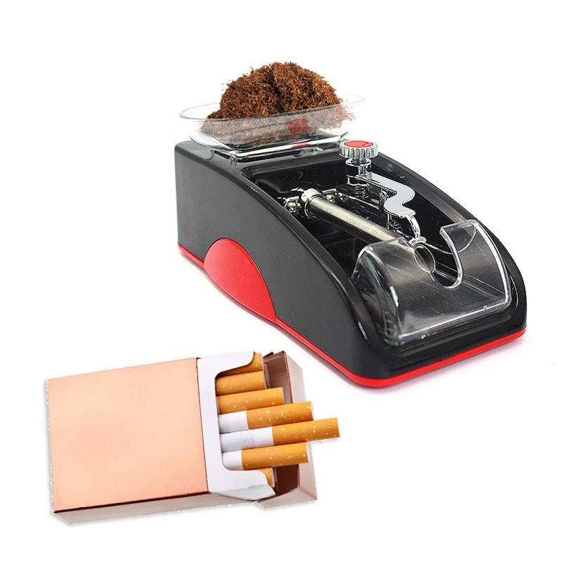 

1pc EU US Electric Easy Automatic Cigarette Rolling Machine Tobacco Injector Maker Roller Drop Shipping