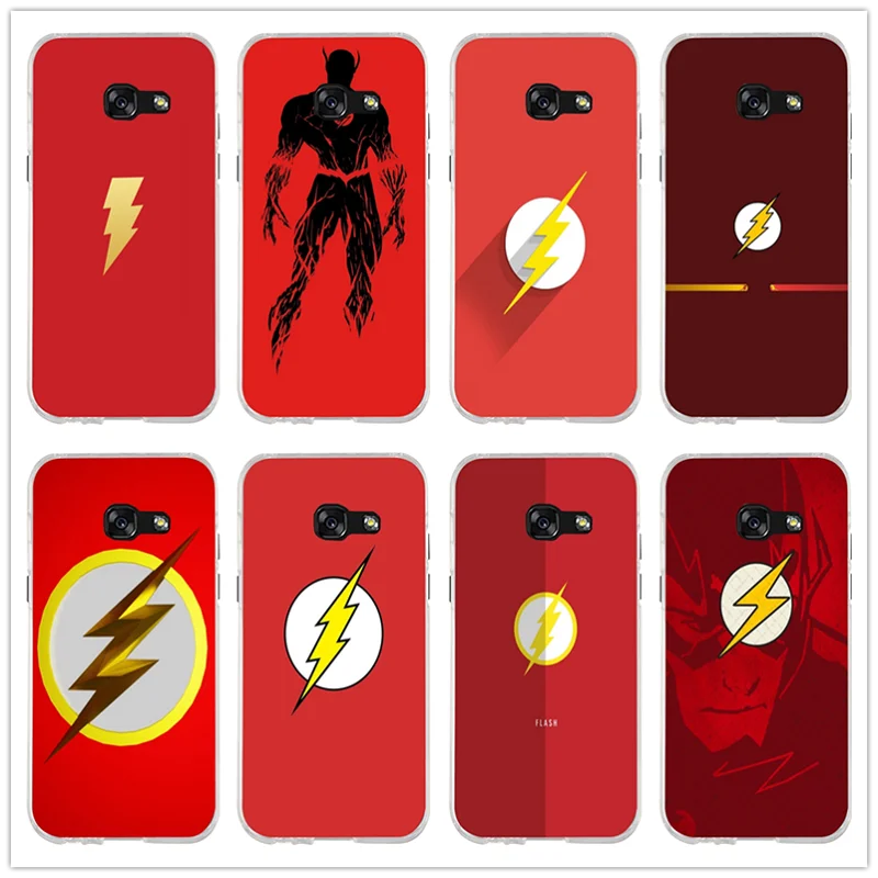 Супер герой &quotфлэш DC Comics&quot мягкий чехол для телефона из ТПУ с принтом логотип
