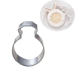 Горячий Резак Cookie кухня интимные аксессуары кольцо с бриллиантом из нержавеющей стали для вечеринки Новый выпечки инструменты леди форма