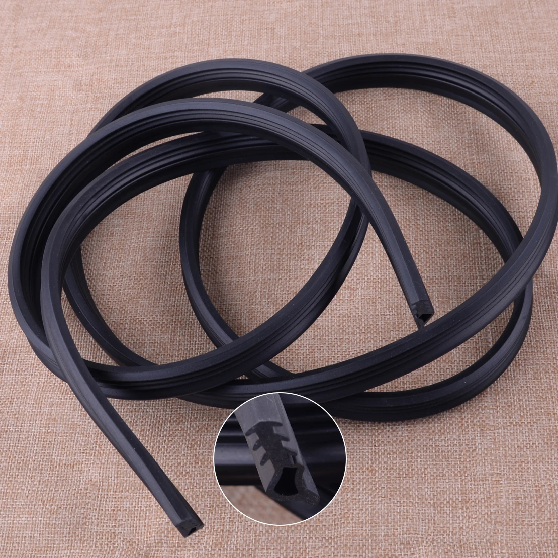 

High Performance Black Silica Gel 210cm Dishwasher Door Seal Gasket Strike W10542314 AP5650274 PS5136129 Accessories