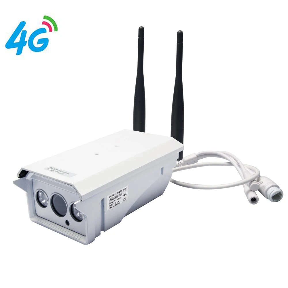 4G Mobile Bullet 960P HD IP Camera with 4G FDD LTE Network Worldwide Free APP for