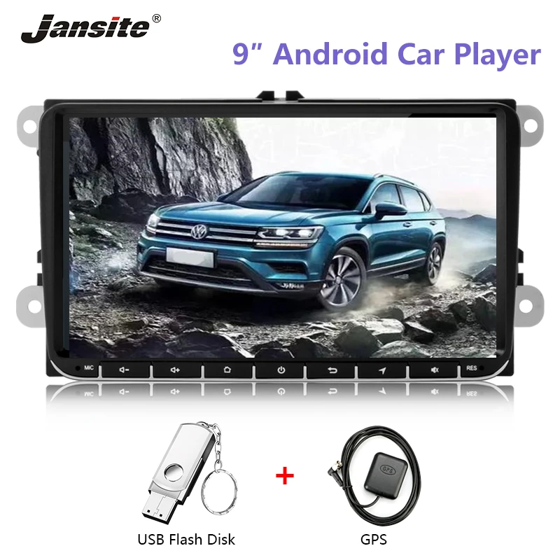 

9 Inch 2din Car Radio Android Gps Navigation Wifi for Volkswagen Skoda Golf Polo PASSAT TIGUAN Multimedia Player DAB Mirror-link