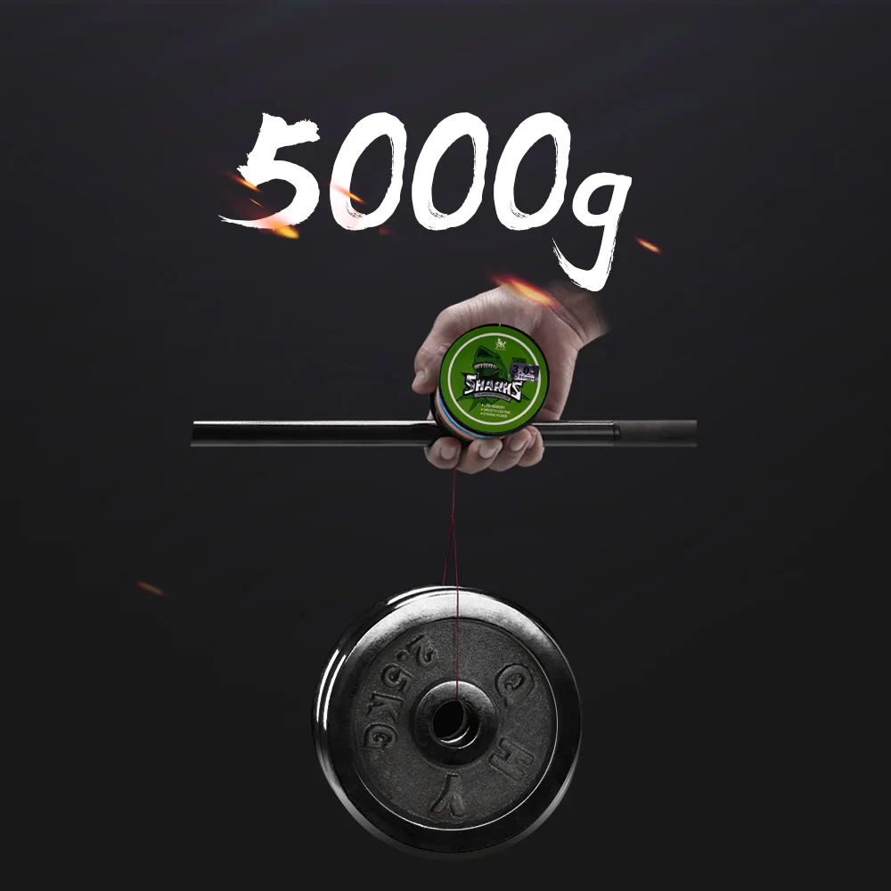 Вручение 500 м 8 нитей Multifilament 18LB 96LB супер сильный PE плетеная леска Карп Рыболовный